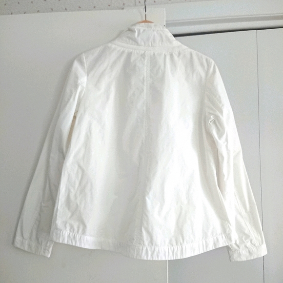 🚫SOLD🚫 Geox Italian Patent Respira Water Repellent White Jacket - Picture 3 of 9